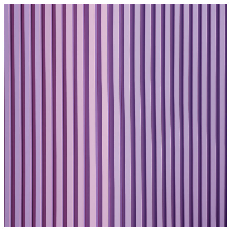 Rideaux à rayures verticales mauves, voilages et voilages à rayures - 1 panneau, 50" x 92" - 1 Panel, Blockout