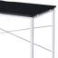 Bureau de meuble-lavabo noir et chrome-1868059622