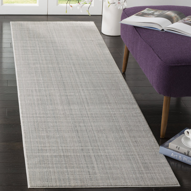 Sandbach Solid Colour Area Rug, Runner 69 x 244 cm