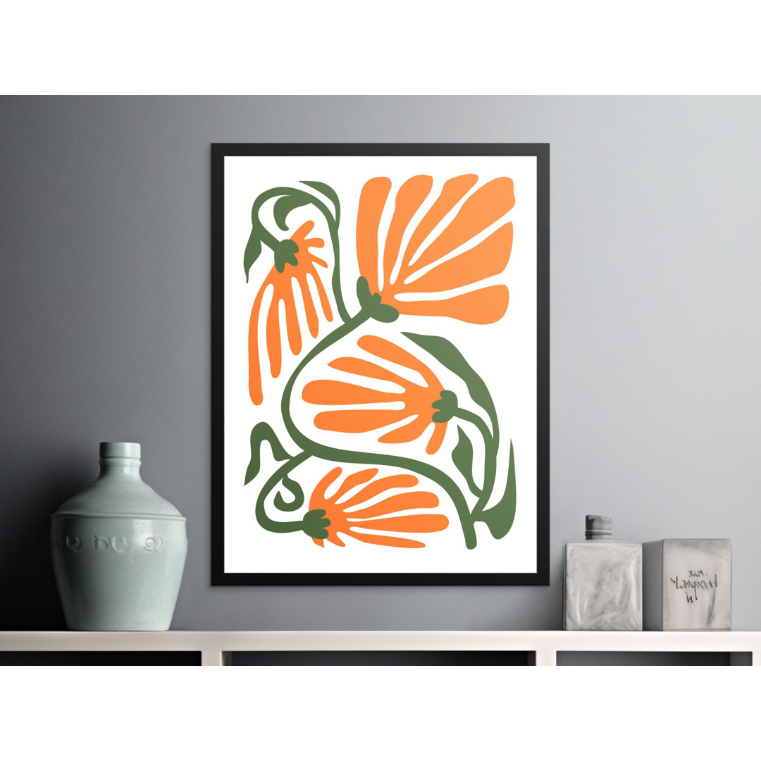 Matisse Flower Matte Poster