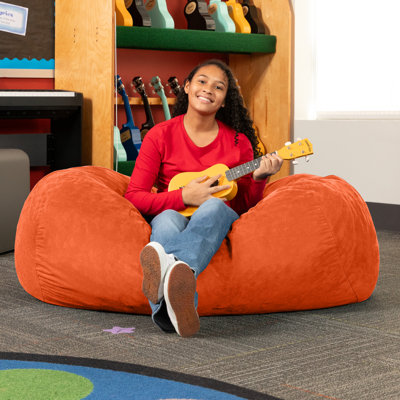 Jaxx Jr. Bean Bags Microfiber / Microsuede Bean Bag Chair & Lounger