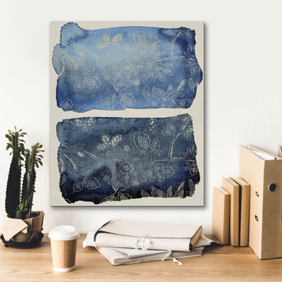  «Exotic Îles 1» par Chariklia Zarris, art mural sur toile, 20 po x 24 po