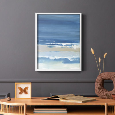 Coastal Colors II Framed Print - Solid Wood