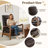 Mudassar Leather Match Manual Recliner -1398059460