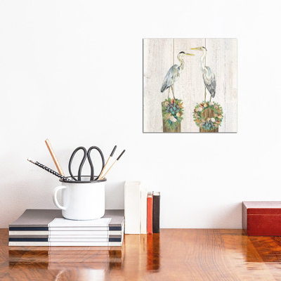 Christmas On The Coast Aqua I by Tara Reed - Wrapped Canvas Gallery-Wrapped Canvas Giclée
