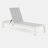 Outdoor Chaise Lounge Chair Set of 2, Aluminum Adjustable Outside Chair for Pool Patio Beach Yard, All Weather Use UV Resistant 400lbs Weight Capacity-1253465974