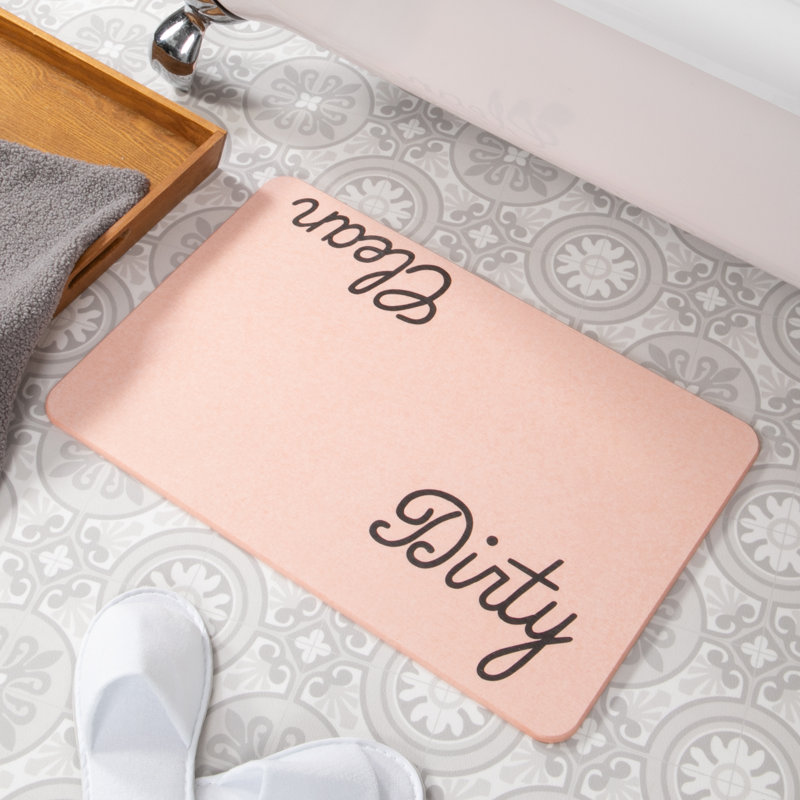 Non-Slip Bath Mat, Pink