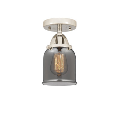 Glass LED Semi Flush Mount