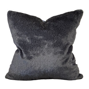 Soft Luxury Faux Mink Pillow - Minko 13  Stripe