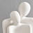 Leiona Matte Abstract Nesting Ceramic Sculpture 