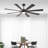 Liosbel Industrial Dc Motor Ceiling Fan With Light,Large Ceiling Fan With 8 Reversible Blades,2 Downrods,6-speed Remote Control,Home Or Commercial Ceiling Fans for Porch/Garage/Shop-658743942-656496832-664049567