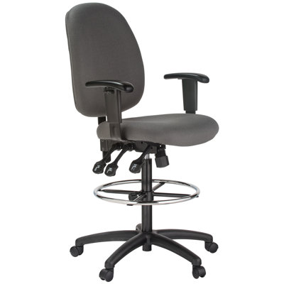 Chaise de dessinateur ergonomique Kayleen
