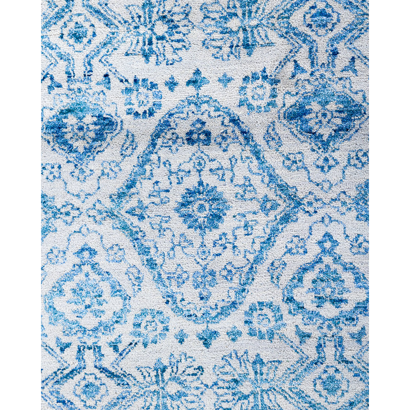 Overdyed One-of-a-Kind 8' 1" X 10' 2" Hand Knotted Area Rug