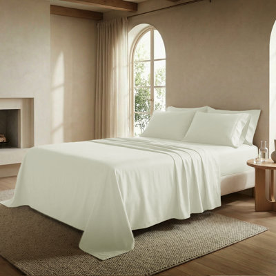 Ensemble de draps 100% satin de coton à densité de tissage 800 fils Threadmill