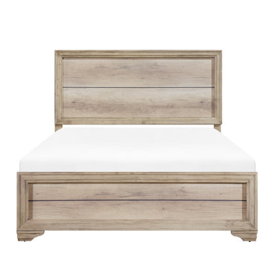 Twin Size Bedroom Furniture - Board With A Natural Finish Bed Quality