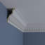 Moulure couronnée Dentil H 4 4/8 po x P 2 7/8 po x P 5 1/2 po x L 94 1/2 po