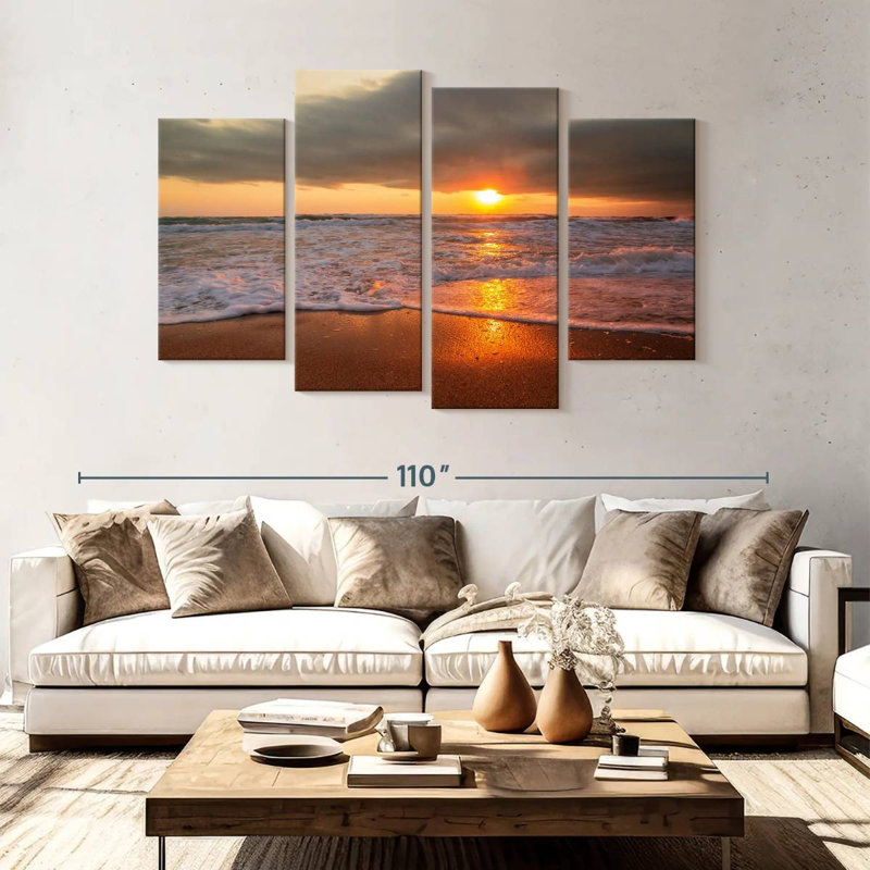 Gillard Summer Gillard Sunrise, H 54 po x l 84 po