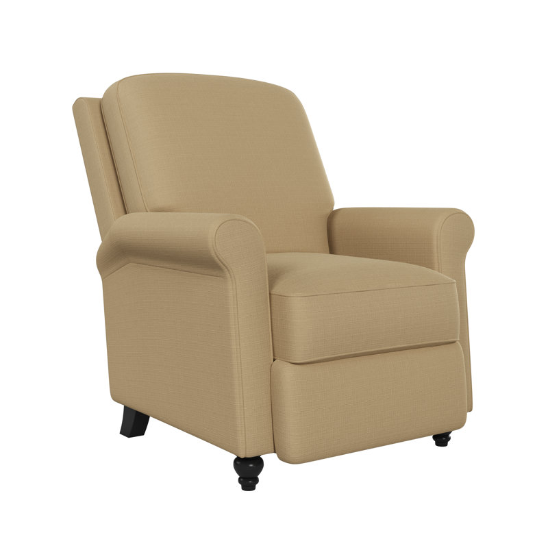 Leni Upholstered Recliner, Tan