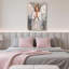 Angel Wall Art Angel And Wings Pictures Abstract Girl With Rose Flowers Canvas Print Elegant Woman Paintings.-1833629069