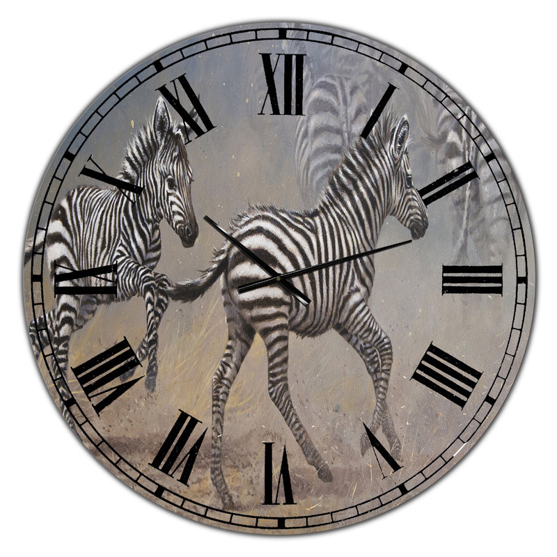 Horloge murale surdimensionnée d'Afrique, Moyen