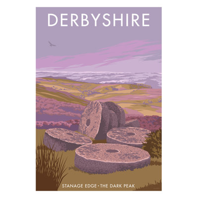 Stanage Edge by Stephen Millership - Print