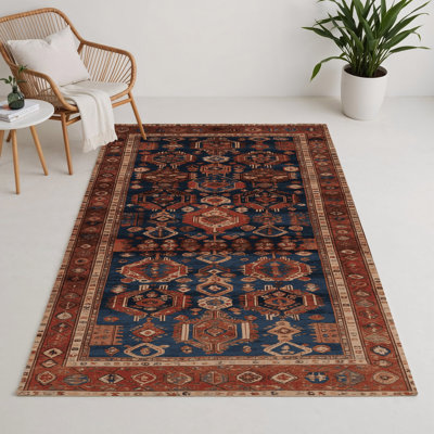 Tapis turc intérieur et extérieur brun