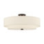 Plafonnier semi-encastré 5 lumières 22 po Flaire-775145386-775145389