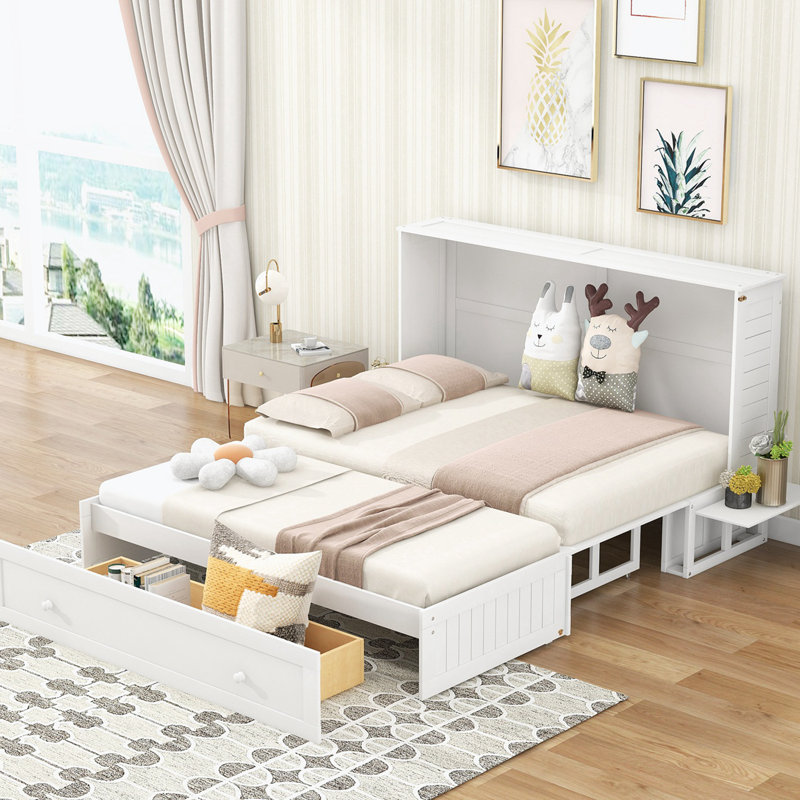Grand lit plateforme