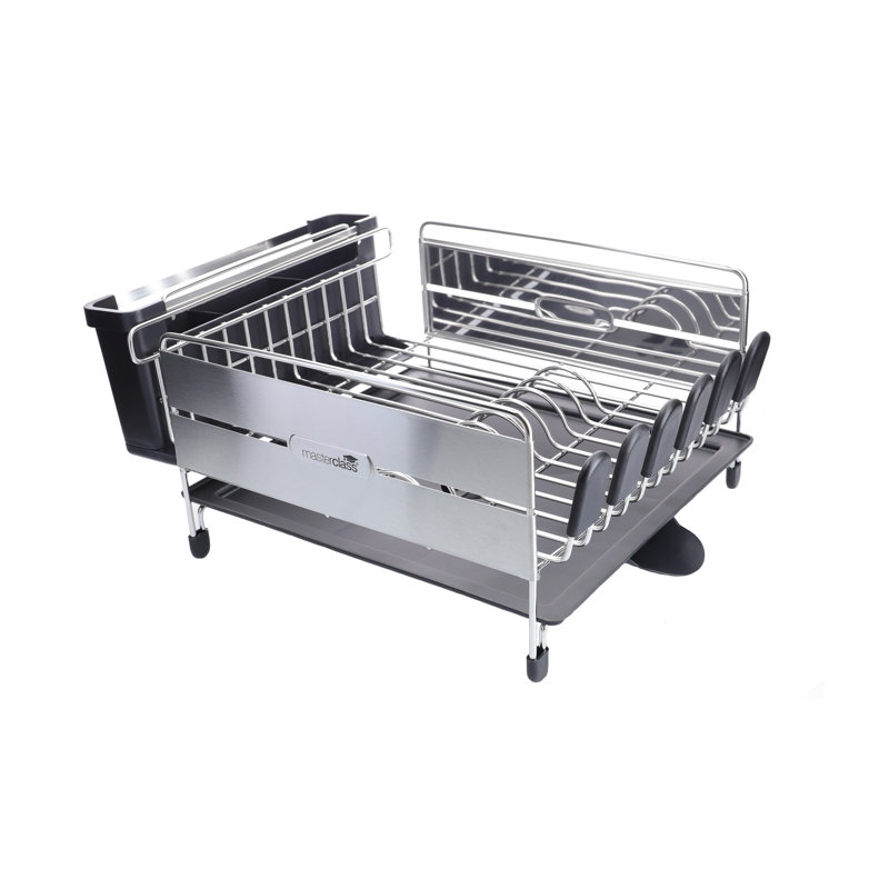 MasterClass Deluxe Stainless Steel Dish Drainer