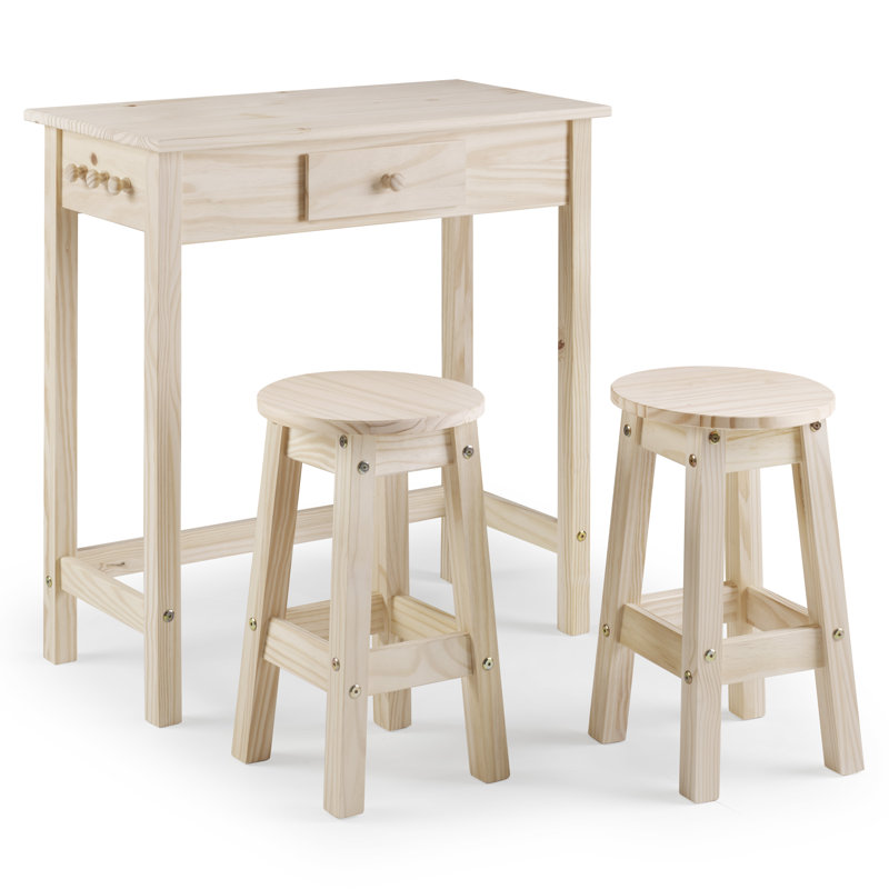Ensemble de table de petit-déjeuner Freeport Haughton, Non fini