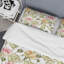 Green/Pink Microfiber Duvet Cover Set-1800111934