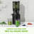 Cold Press Juicer – 6.5" Extra Large Feed Chute Fit Hands-free Electric Masticating Juicer Machine, 350w Slow Masticating Juicer Machine For Whole Fruit And Vegetables – Easy Cleanup & Assembly-116384280