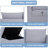 Bahareh Modular Sectional Loveseat with Double Ottoman Linen Couch Upholstered Sofa Sleeper-1831972800