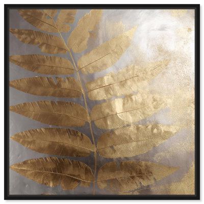 Golden Canopy (II) Canvas Elegant Nature Art by Art Remedy