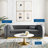 Modway Silver Orchid Perez Curved Velvet Sofa-168167355