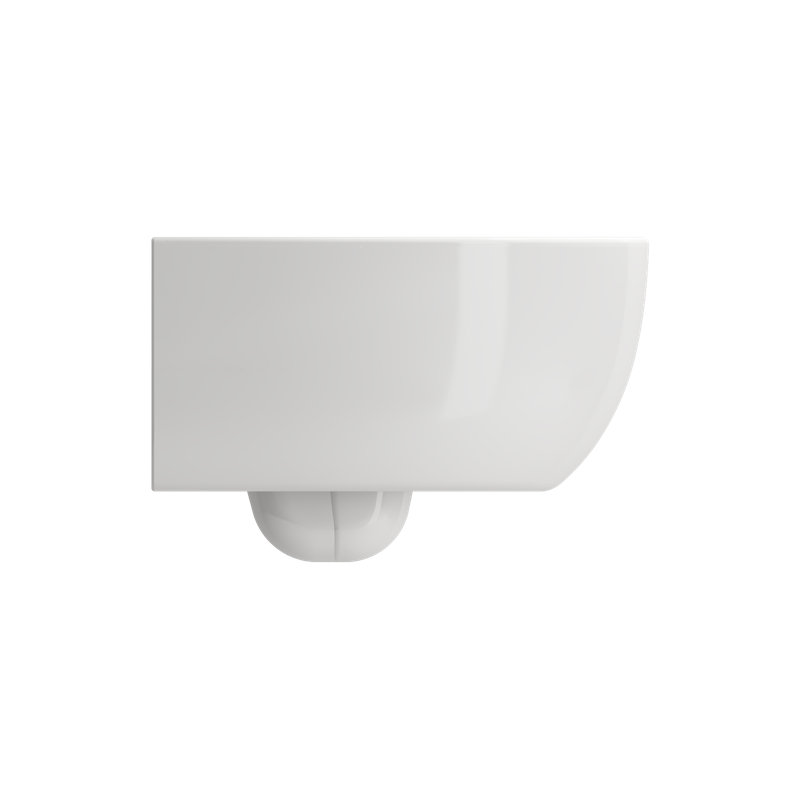 Cuvette de toilette allongée murale Milano, Biscuit