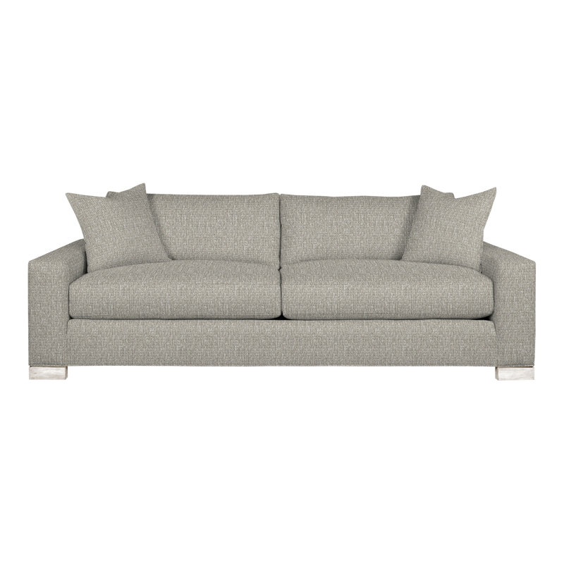 Claremont Sofa, Tarbee Pebble, Casa Blanca