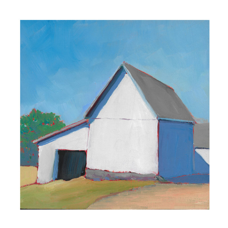 «Homestead Barn VI» sur, H 18 po x l 18 po