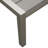 Aynura 2-Piece 76" Outdoor Reclining Chaise Lounge Set with Side Table – Aluminum Frame, Quick-Dry Mesh & Hidden Wheels - Brush Grey-793883372-793883375