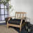 Outdoor 5'' Lounge Chair Seat Cushion