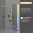 Bertram Led Bathroom Mirror With Lights, Wall-mounted With Bluetooth Speaker, Time & Date Display Anti-fog, Rgb Backlit And 3 Color Temperature Front Lighting, Dimmable Brightness, Ip65 Waterproof, Tempered Glass, Frontlit & Backlit-105531692
