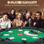 Table de poker ronde à 8 joueurs 47,2 po, table de jeu à domicile avec porte-gobelets