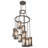 Venturi 9 - Light Dimmable Tiered Chandelier