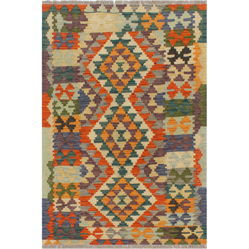 Ceporah Wool Southwestern Indoor Rug