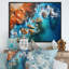 «Coastal Abstract Coastline I», reproduction d'art sur toile-792016151-792016136