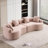 Boneless Luxurious Sofa for Living Room with Plush Cushions and Stylish Design-111988779