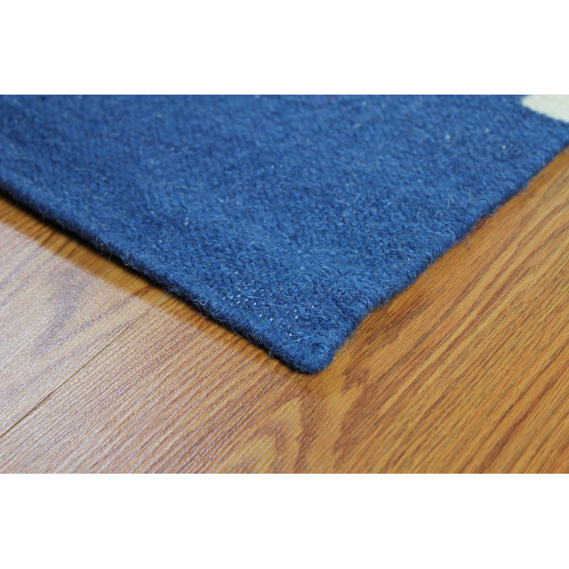 Buster Wool Geometric Indoor Rug, Rectangle 5' x 8'