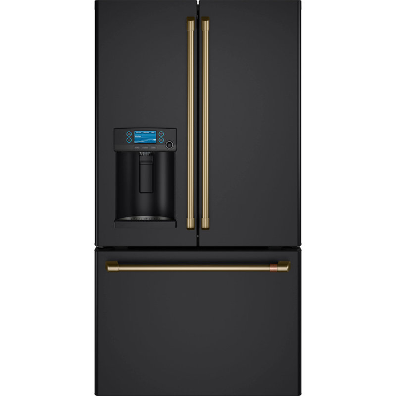 Refrigerator Handle Kit, Brushed Brass