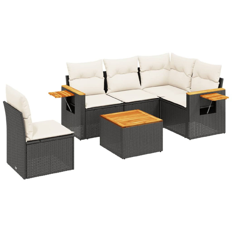 Ensemble de canapé de jardin Vidaxl PE