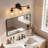 3-Light Bathroom Dimmable Vanity Light，Broken glass design-334879781